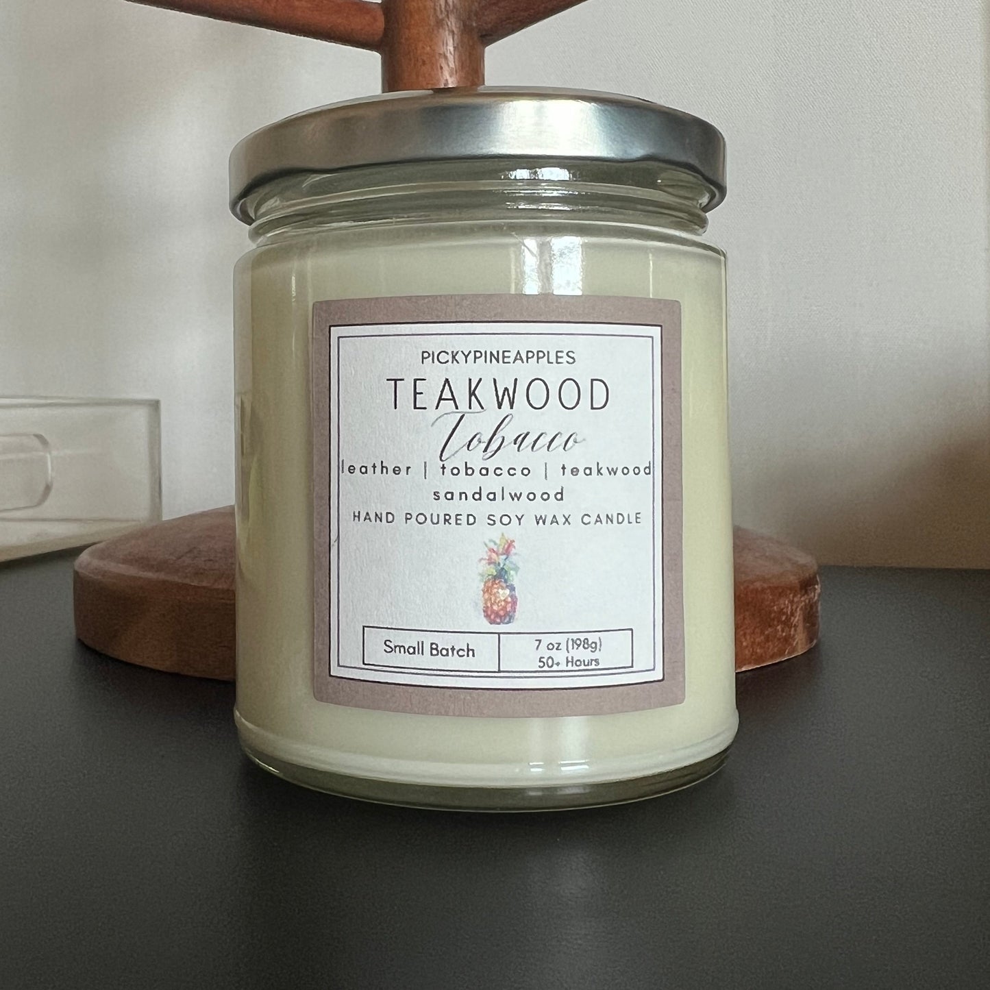 Teakwood Tobacco Candle