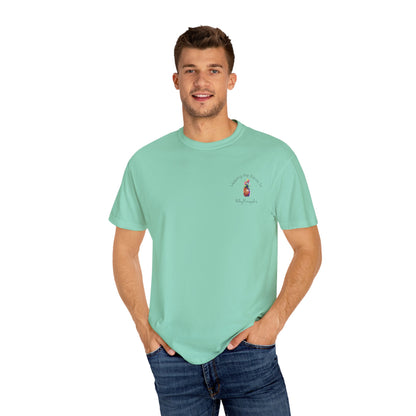 PickyPineapples Logo'd Unisex Soft Cotton Dyed T-shirt