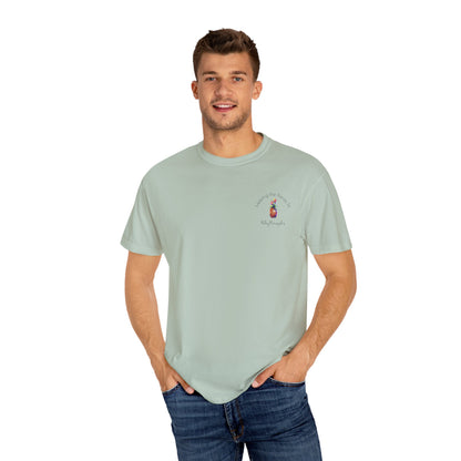 PickyPineapples Logo'd Unisex Soft Cotton Dyed T-shirt