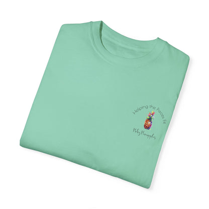 PickyPineapples Logo'd Unisex Soft Cotton Dyed T-shirt