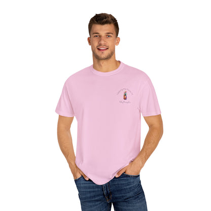 PickyPineapples Logo'd Unisex Soft Cotton Dyed T-shirt