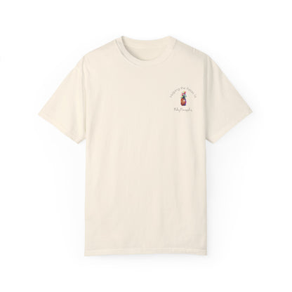 PickyPineapples Logo'd Unisex Soft Cotton Dyed T-shirt