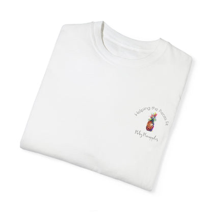 PickyPineapples Logo'd Unisex Soft Cotton Dyed T-shirt