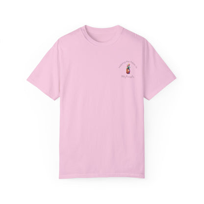 PickyPineapples Logo'd Unisex Soft Cotton Dyed T-shirt