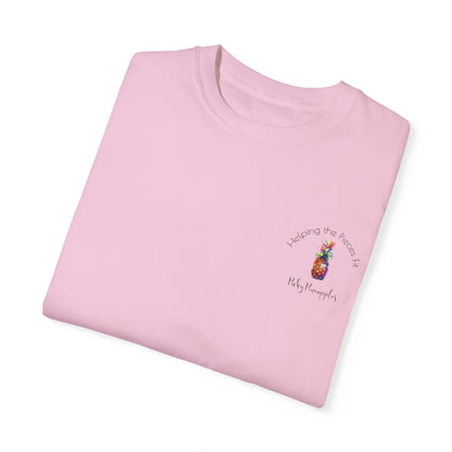 PickyPineapples Logo'd Unisex Soft Cotton Dyed T-shirt
