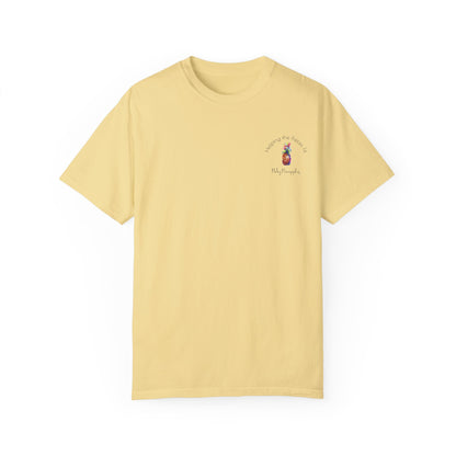 PickyPineapples Logo'd Unisex Soft Cotton Dyed T-shirt