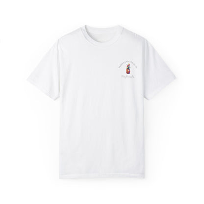 PickyPineapples Logo'd Unisex Soft Cotton Dyed T-shirt