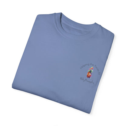 PickyPineapples Logo'd Unisex Soft Cotton Dyed T-shirt