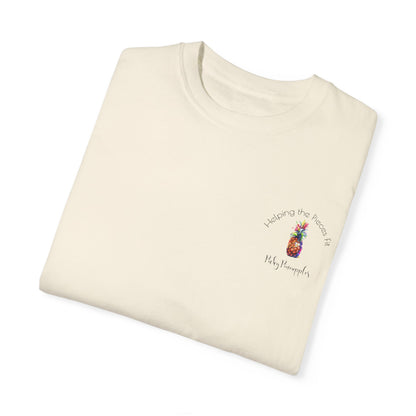 PickyPineapples Logo'd Unisex Soft Cotton Dyed T-shirt