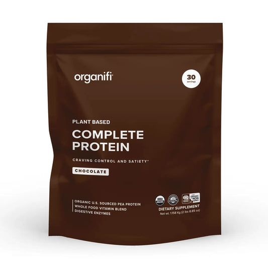 organifi - Chocolate Protein - Organic, Plant Based + Digestive Enzymes