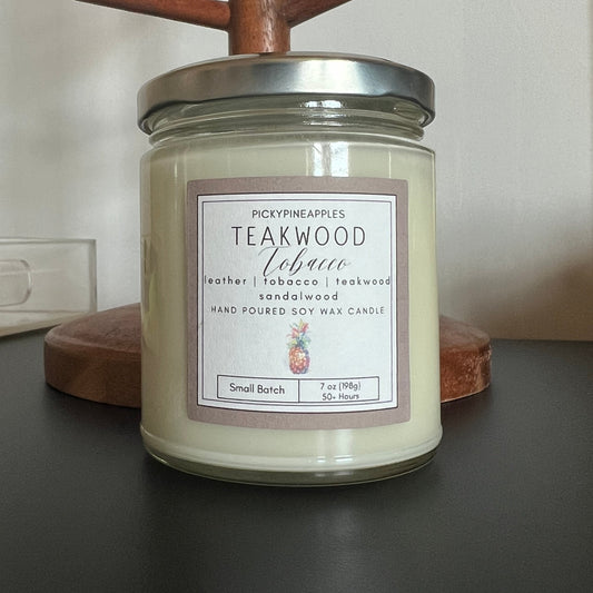 Teakwood Tobacco Candle