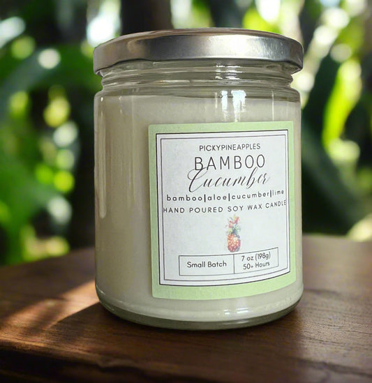 Bamboo & Cucumber Candle