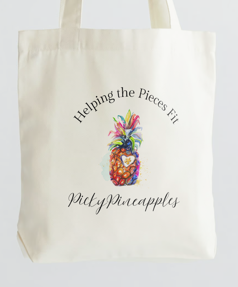 100% Cotton Canvas Tote Bag