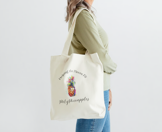100% Cotton Canvas Tote Bag