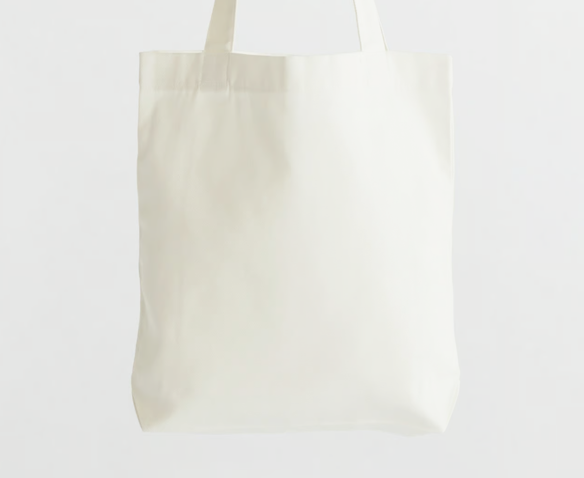 100% Cotton Canvas Tote Bag