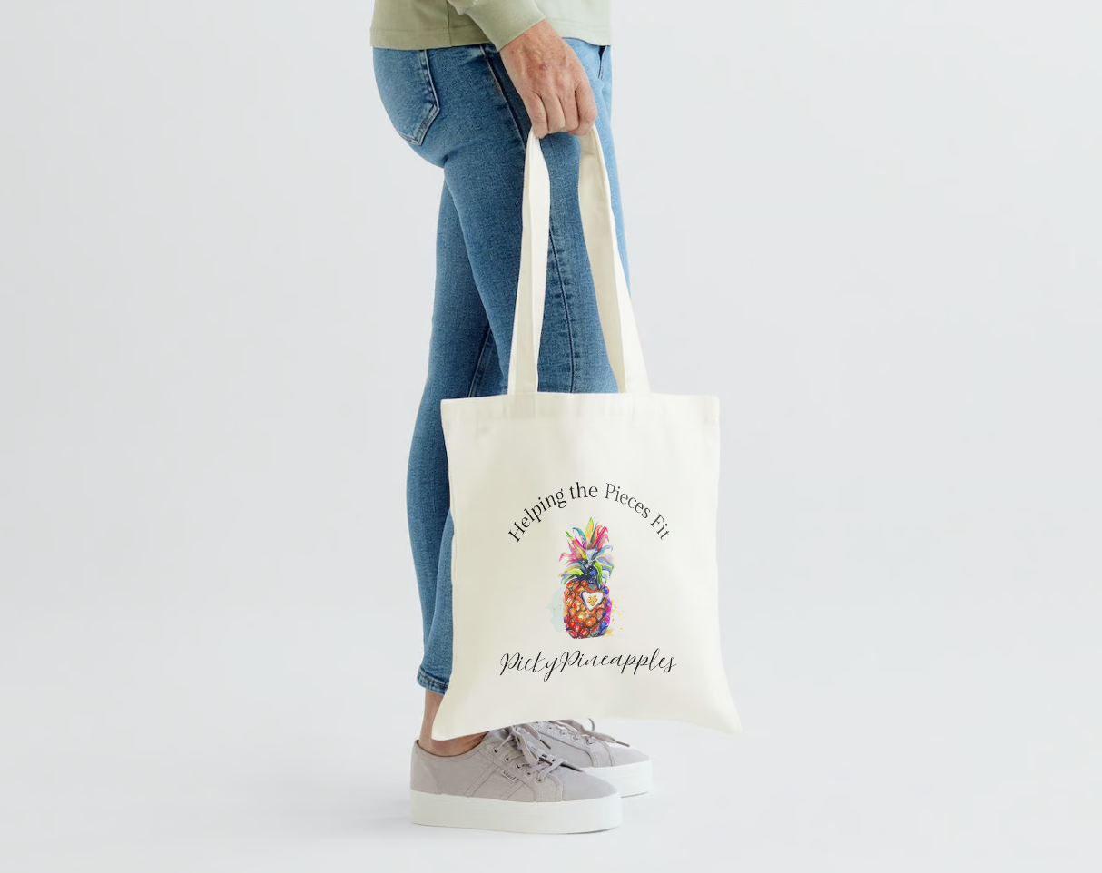100% Cotton Canvas Tote Bag